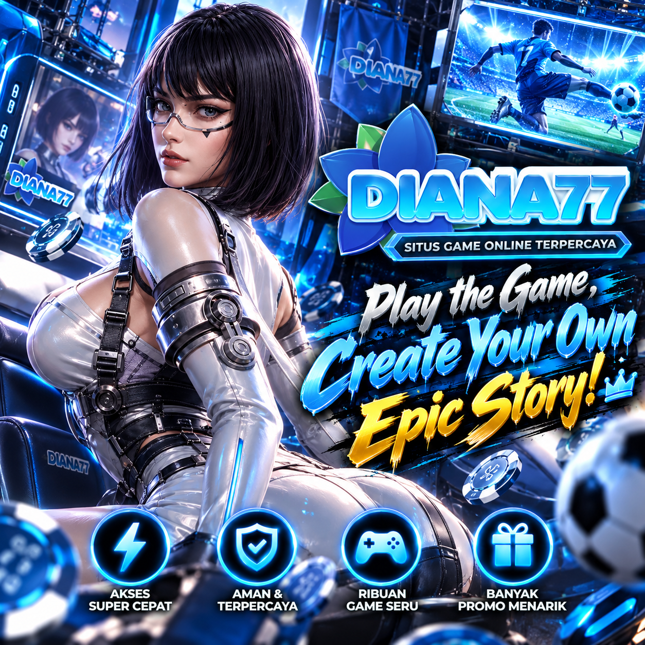 DIANA77 >> Play the Game, Create Your Own Epic Story!